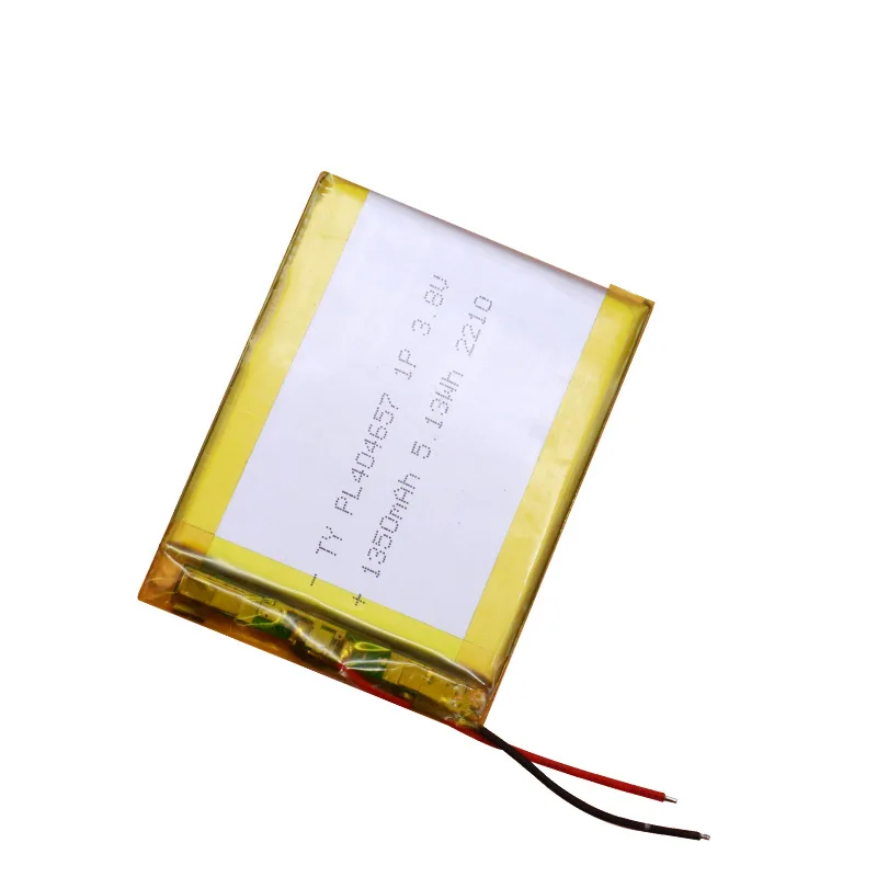 for 404657 Polymer Lithium Battery 1350mAh 3.8V for Flashlight Disinfection Lamp Karaoke Device Replacement Battery Pack