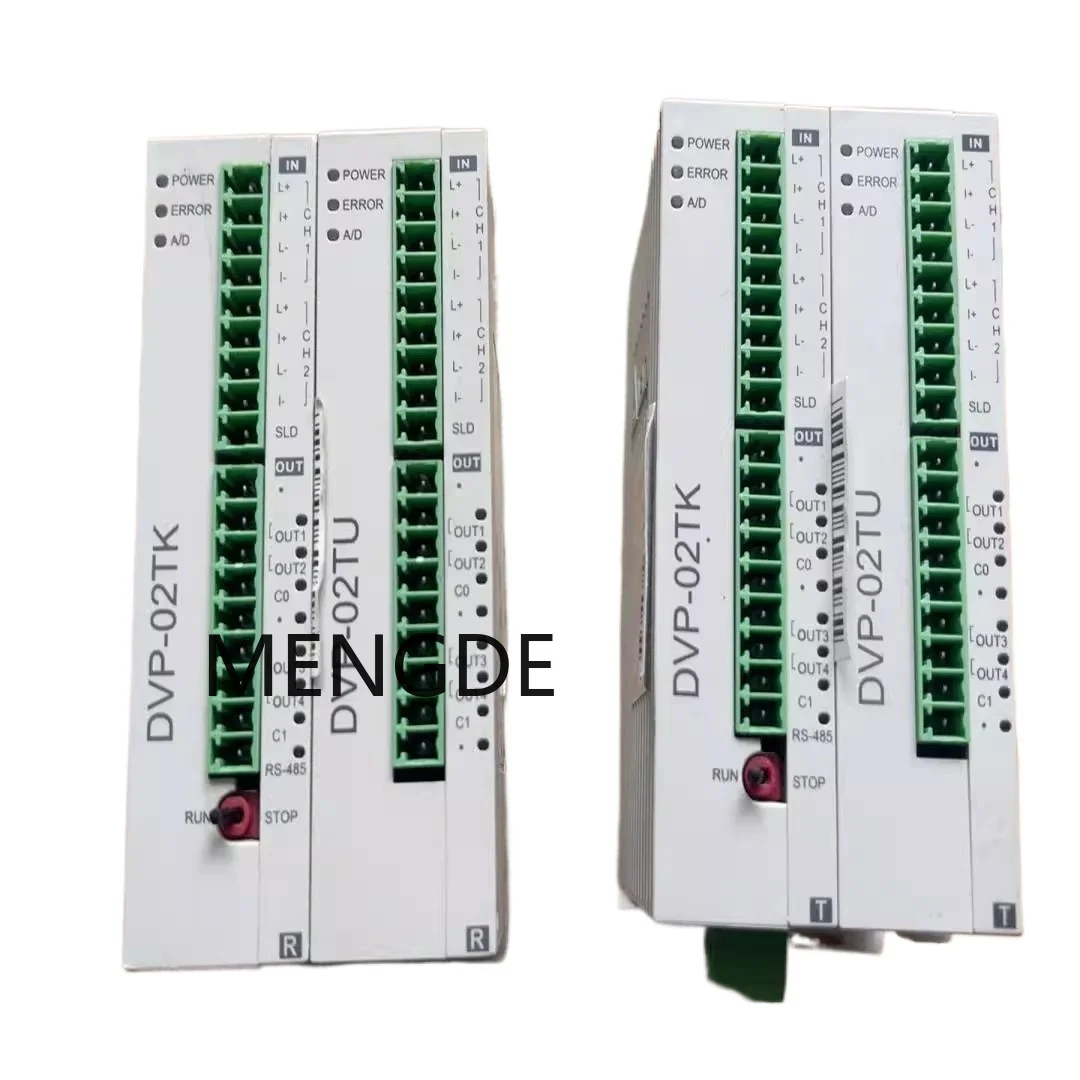 

Delta PLC Temperature Control Module DVP02TKL-S DVP02TKN-S DVP02TKR-S RS485 Modbus RTU 2 Inputs Used