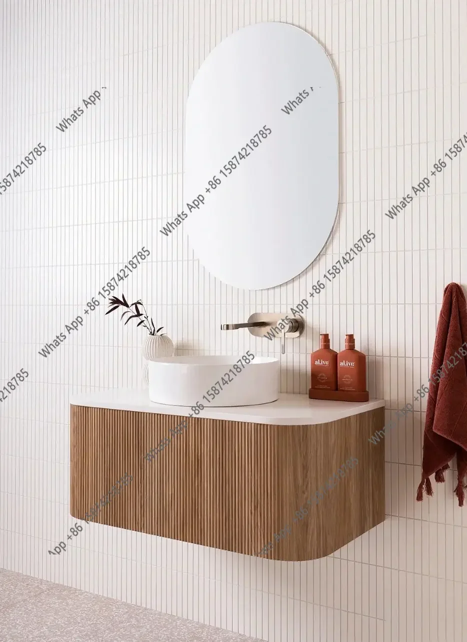 Picture 3: X5 Cabinet Floating With Marble Top&Basin Ultra-Thin Ceramic Nordic Modern Minimalist 24-Inch Bathroom Vanity W/Sink,Large Stora