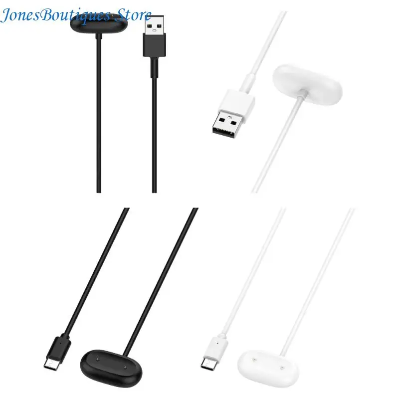 Fitness Wristband Charging Cable with Contact Positioning, Silicone Head and ABS Plastic Housing Design For Air W8KE