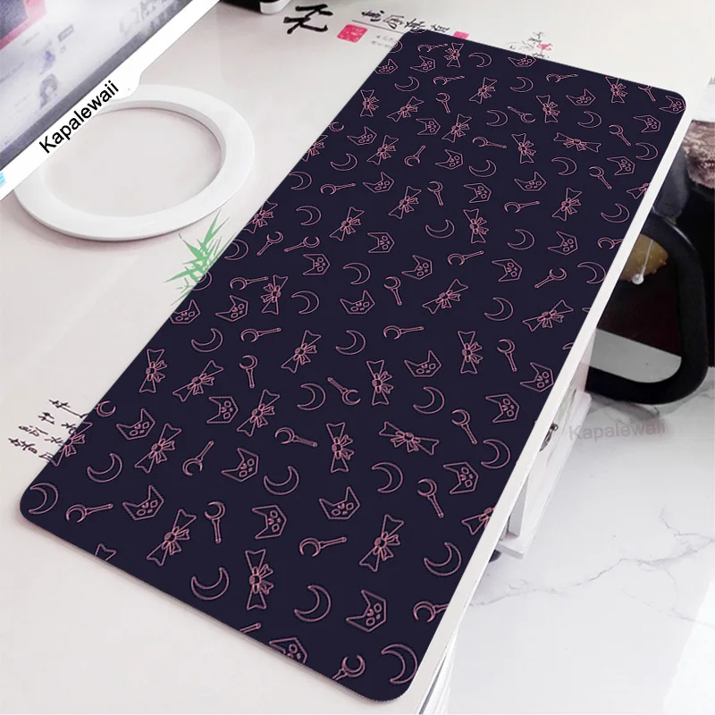 Kawaii Lớn Mousepad Miếng Lót Chuột Chơi Game Game Thủ Lớn Mause Thảm Mèo Máy Tính Máy Tính XXXL Mous Bề Mặt Thảm Công Ty Bàn Phím bàn Làm Việc Thảm