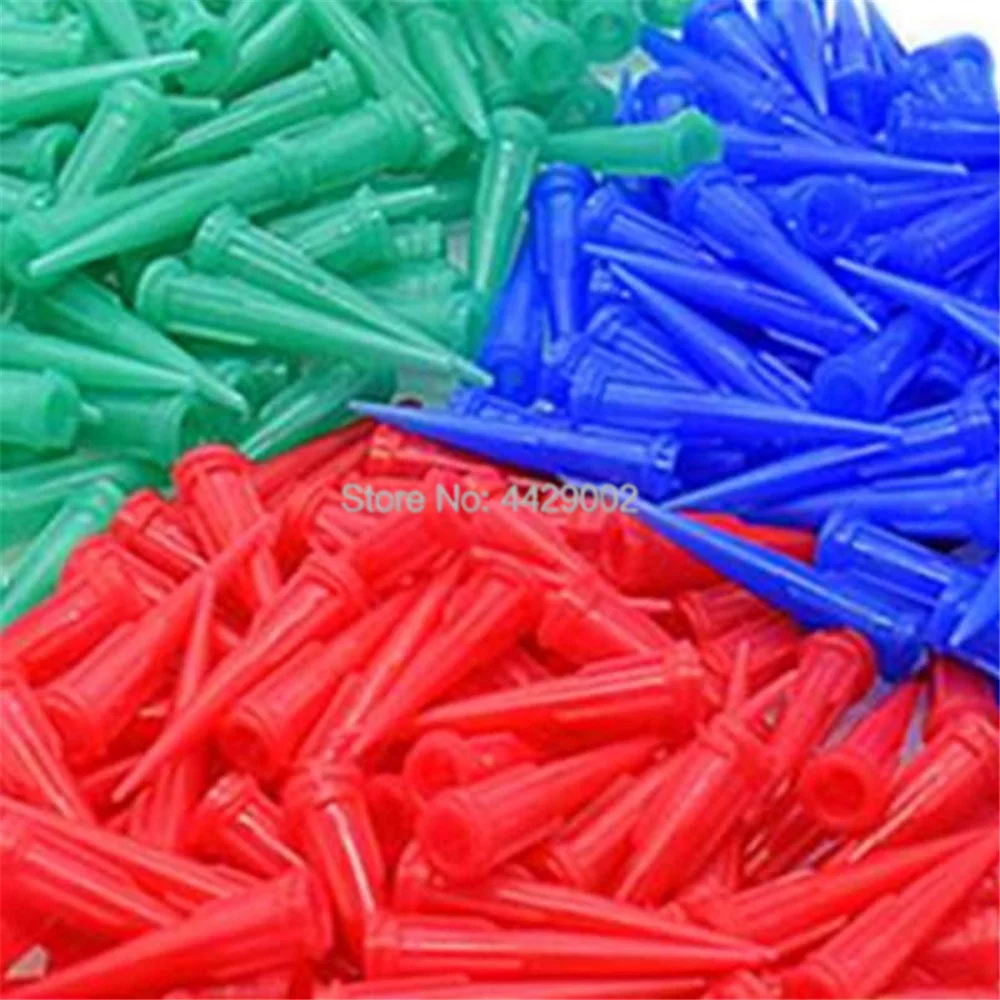 6000 Stück Klebstoff-Dosiernadeln mit konischer Spitze 18G 22G 25G, konische Dosiernadeln, konische stumpfe Spitzen, Werkzeuge für die Dosierung von Lötpasten – Detail 2