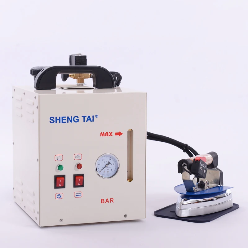 220V High Power Steam Pressure Electric Iron Hanging Type Ironing Machine Industrial Iron Boiler Pressurized Iron Clothing Curta