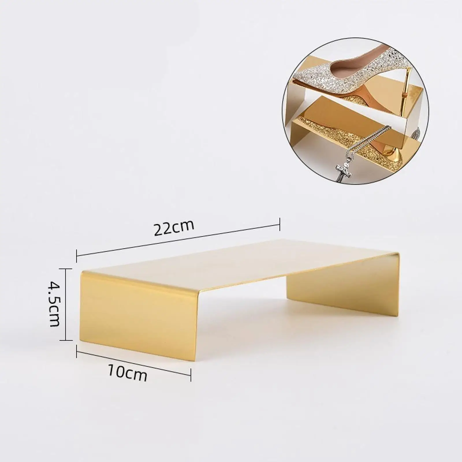 3x Riser Display Stands Versatile Cupcake Stands for Shoe Figures Perfume