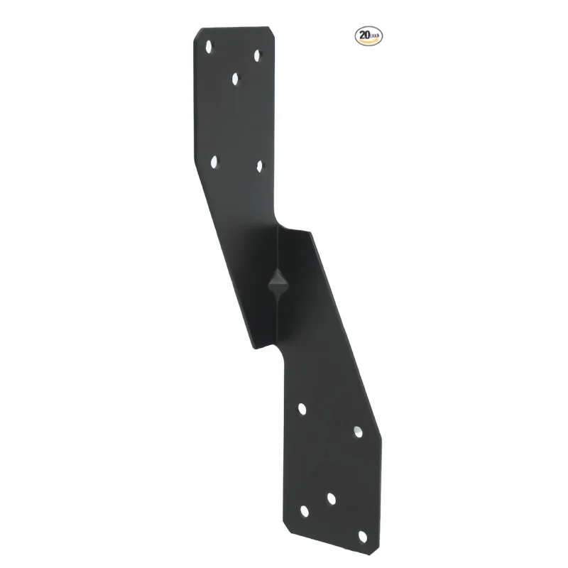 20pcs H2.5A heavy-duty galvanized+powder coated hurricane tie bracket -18 specification (1.2mm)