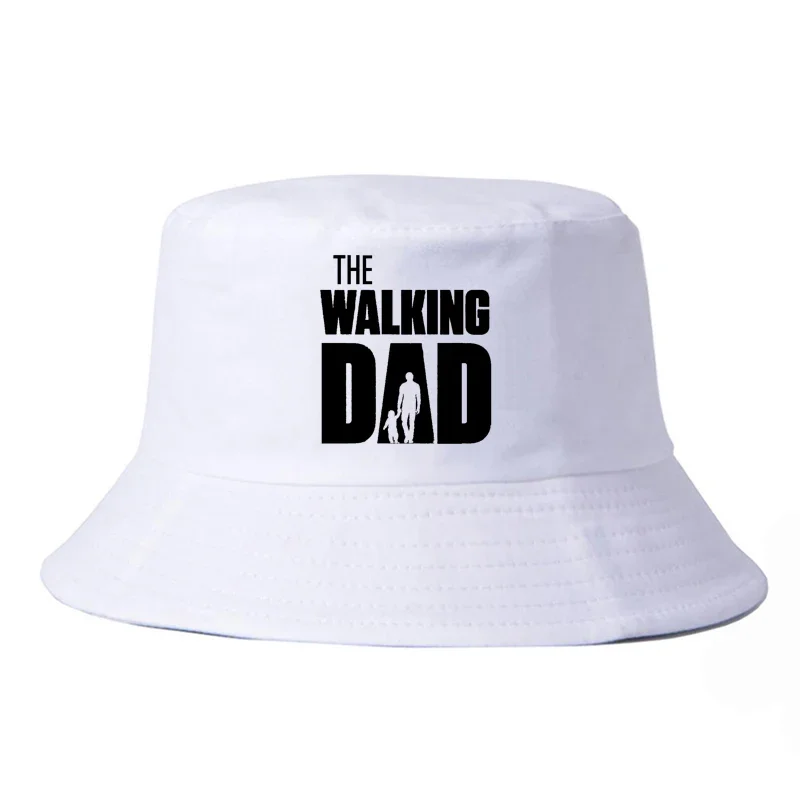 

The walking dad Novelty Graphic fisherman hat man cotton Hipster Harajuku bucket hats women funny hip hop panama fishing cap