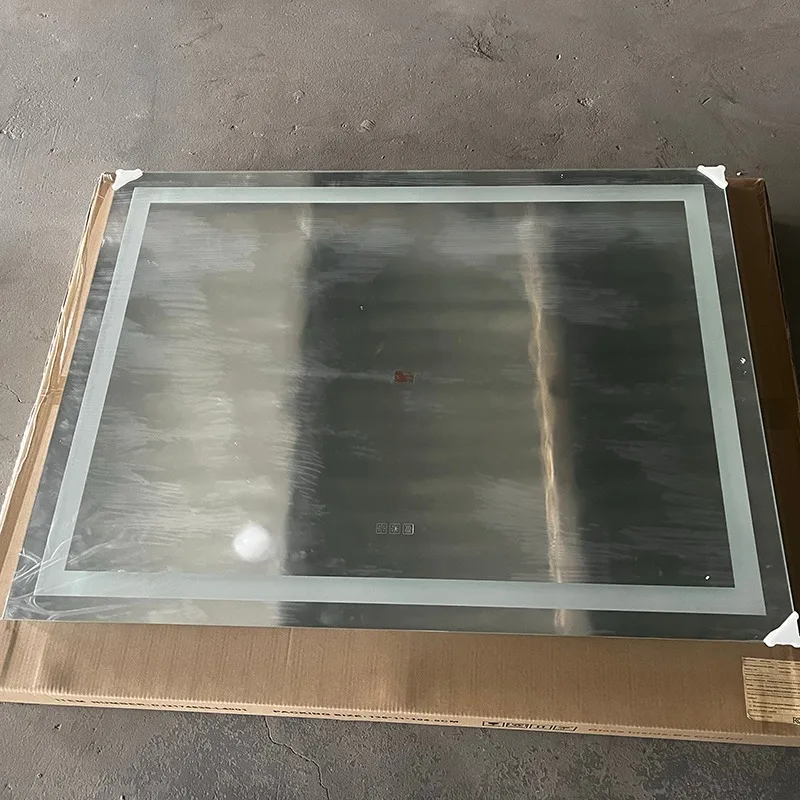 LED Bathroom Mirror 48x 36 Inch with lights, anti-Fog & Dimming Led Bathroom Vanity Mirror