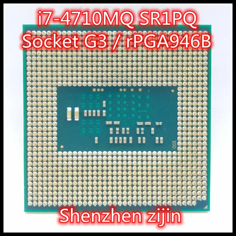 i7-4710MQ i7 4710MQ SR1PQ 2.5 GHz Quad-Core Eight-Thread CPU Processor 6M 47W Socket G3 / rPGA946B