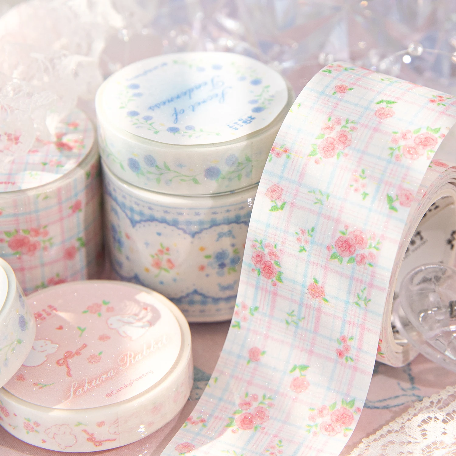 12packs/LOT Chunye stretches endlessly series cute lovely retro decorative paper masking washi tape