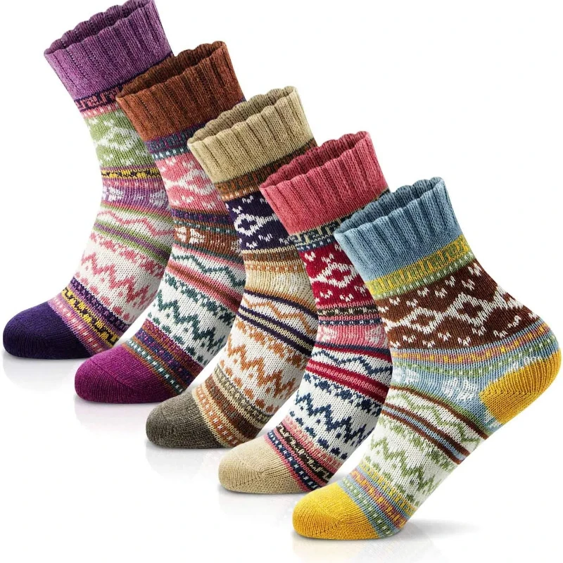 

Arcane gifts for women winter socks calcetines mujer warm thick soft wool cozy sock medias womens stocking funny gift accessory