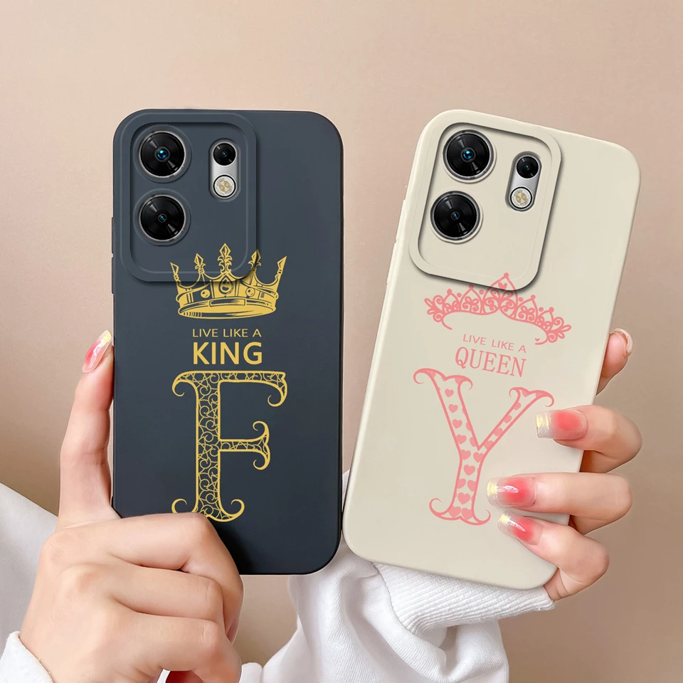 For Infinix Zero 30 4G Cases Fashion Senior Crown Camera Protection Shockproof Cover For InfinixZero 30 Infinix zero30 Funda