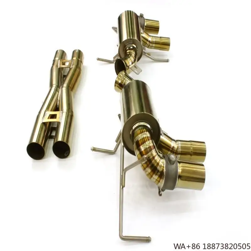 

Manufactory Xfastcar OEM Exhaust System for Ferrari F12-812 Superfast 6.3L V12 2015-2020 With Golden Color Titanium Alloy