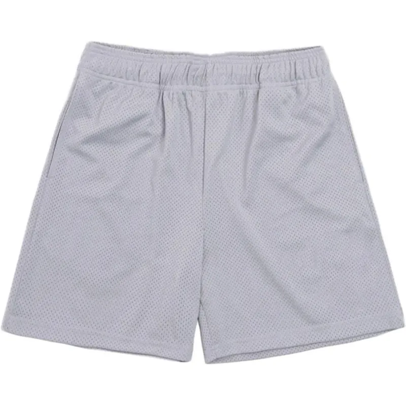 NEW 2024 Muscle Fitness Shorts Mesh Quick-drying Breathable Sports Basketball Shorts Running Logo Gym Custom logo
