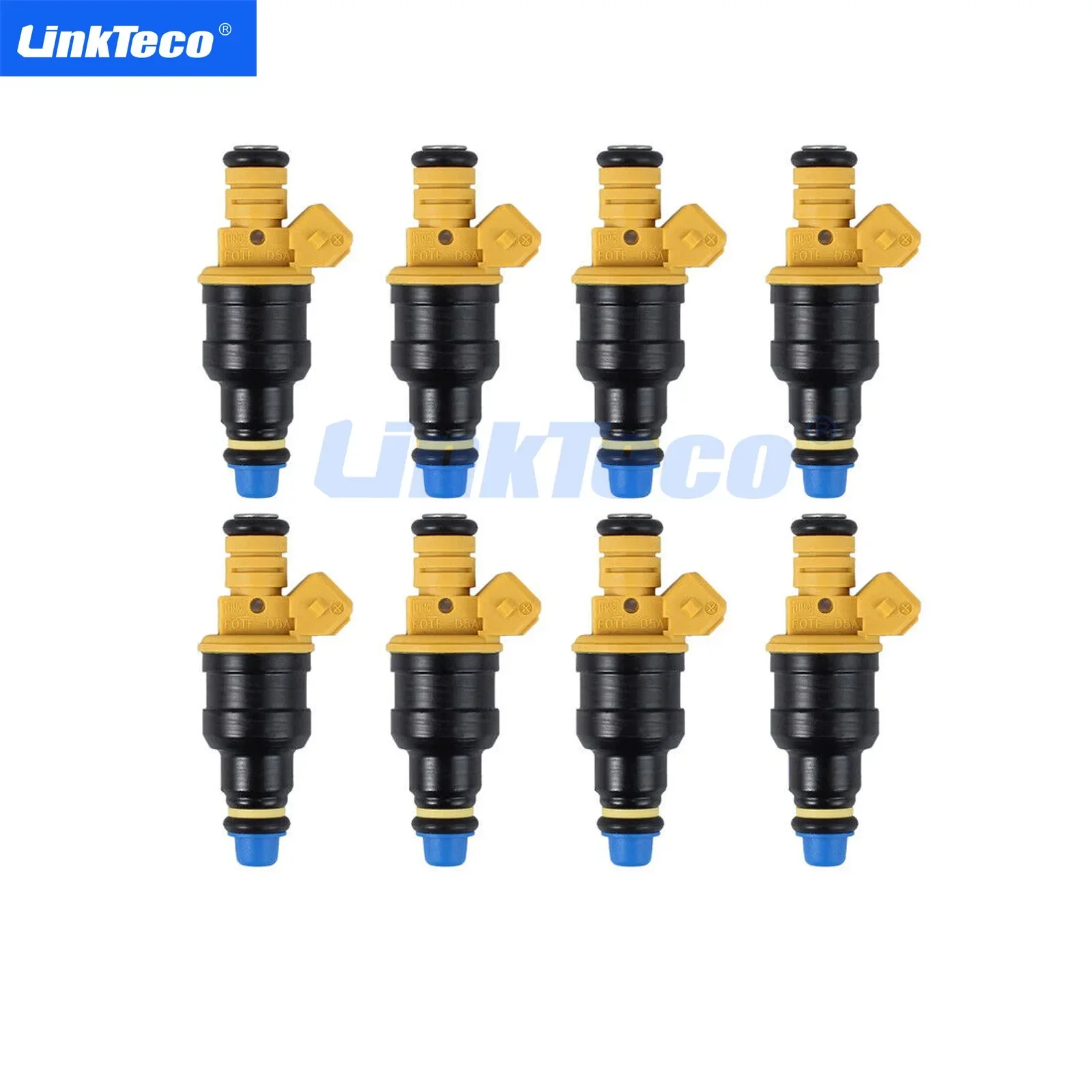 Set (8) Fuel Injectors For Ford F250 F350 E250 7.5L