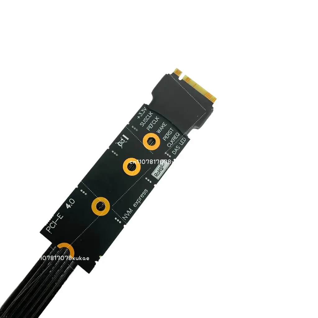 M.2 To PCIe X16 Graphics Card Adapter Cable, SSD M2nvme GEN4 To PCIE 4.0 X4