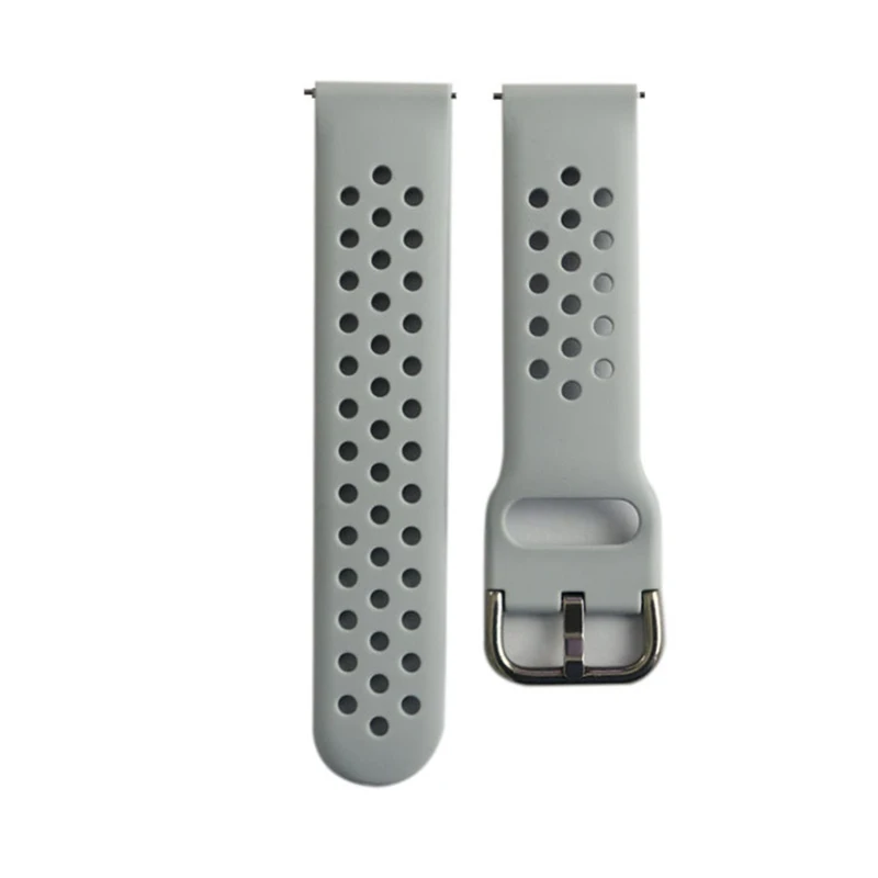 ซิลิโคน20มม.สำหรับนาฬิกา Ticwatch E3 GTH 2 E สมาร์ทนาฬิกาสายรัดข้อมือสำหรับ Haylou RS4 /RS4 plus LS02นาฬิกาสร้อยข้อมือ