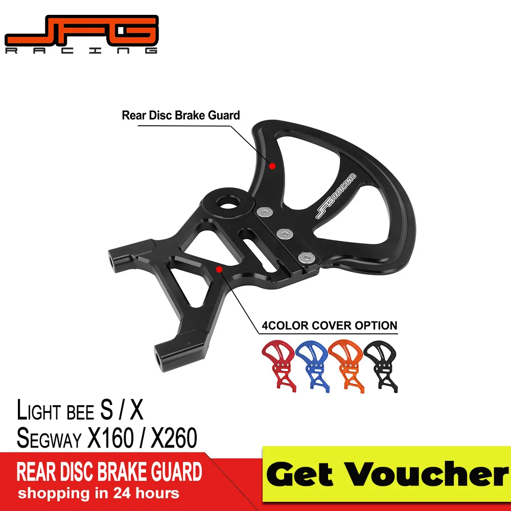 

Rear Disc Brake Protector and Brake Disc Guard for Light Bee X/S Electric Off-Road Motorcycles