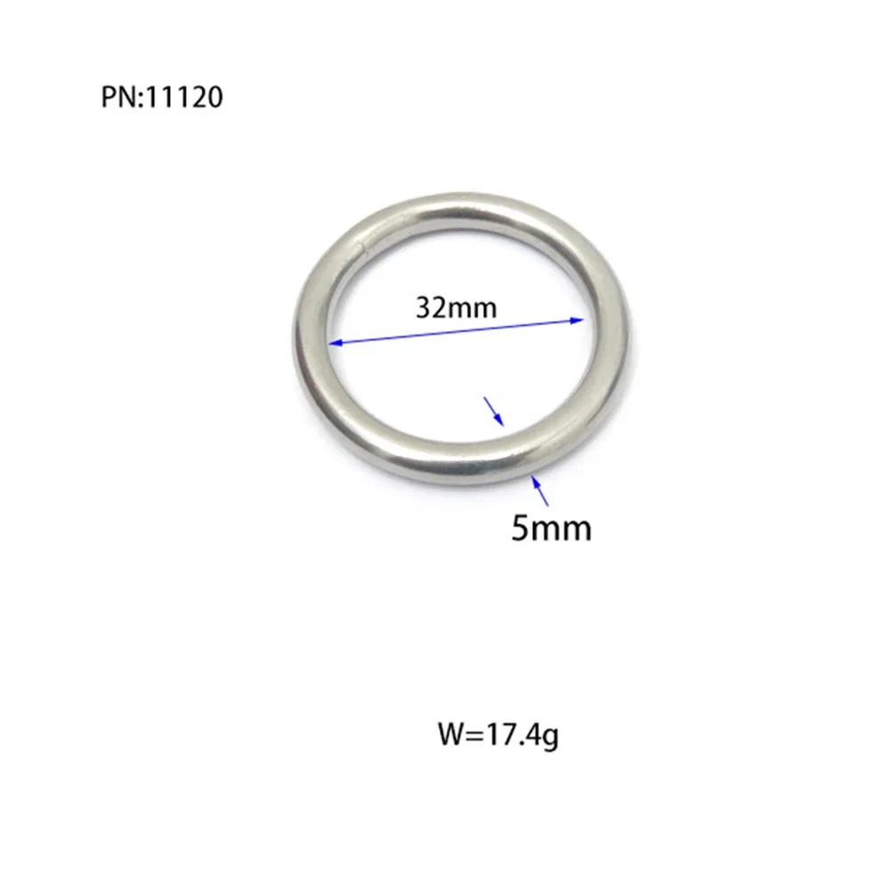 1 PCS 316 Stainless Steel Durable Round O Rings BCD Accessories Diving Equipment Wear-resistant Scuba Diving Accessories