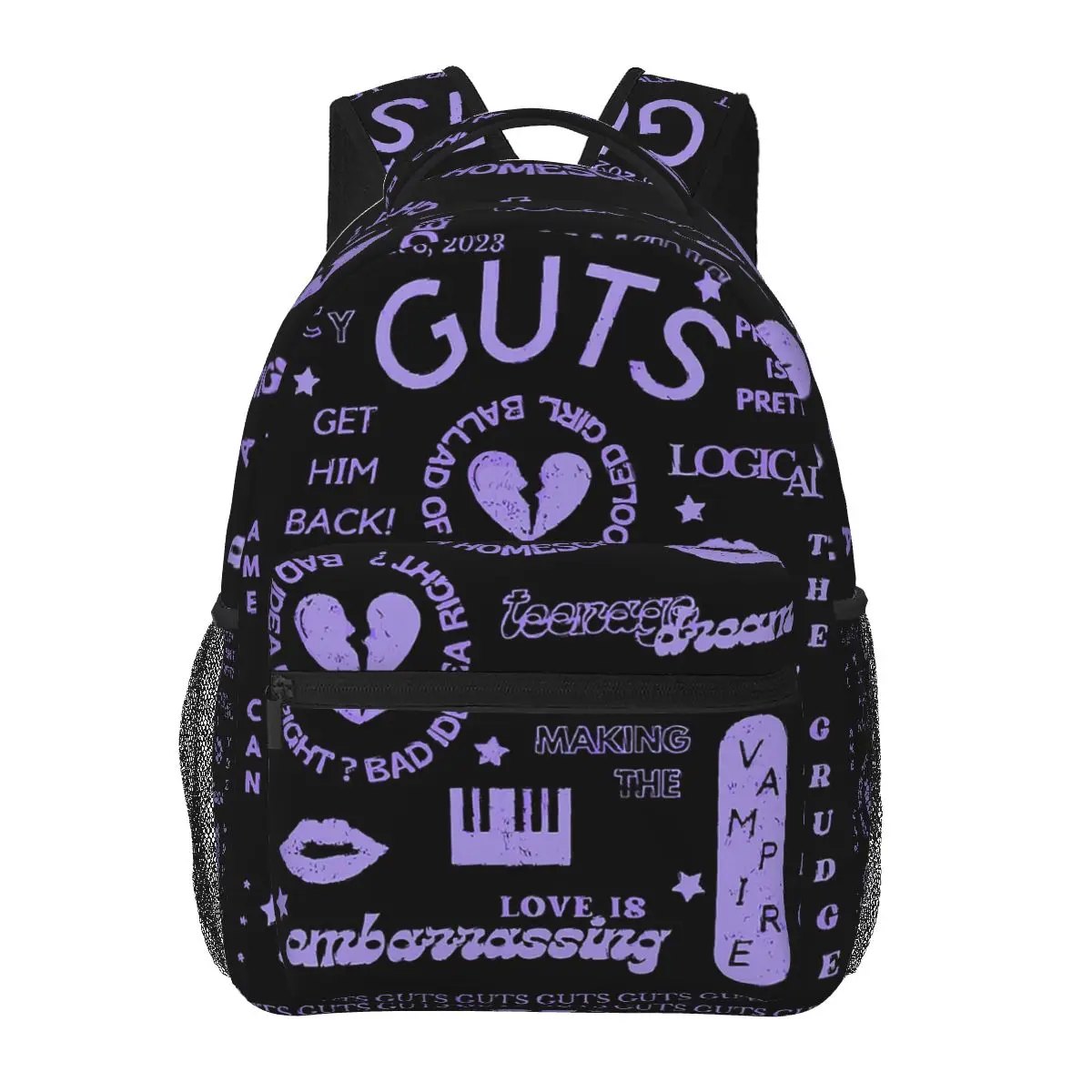 

Olivia Guts World Tour Backpacks Boys Girls Bookbag Children School Bags Cartoon Travel Rucksack Shoulder Bag Large Capacity