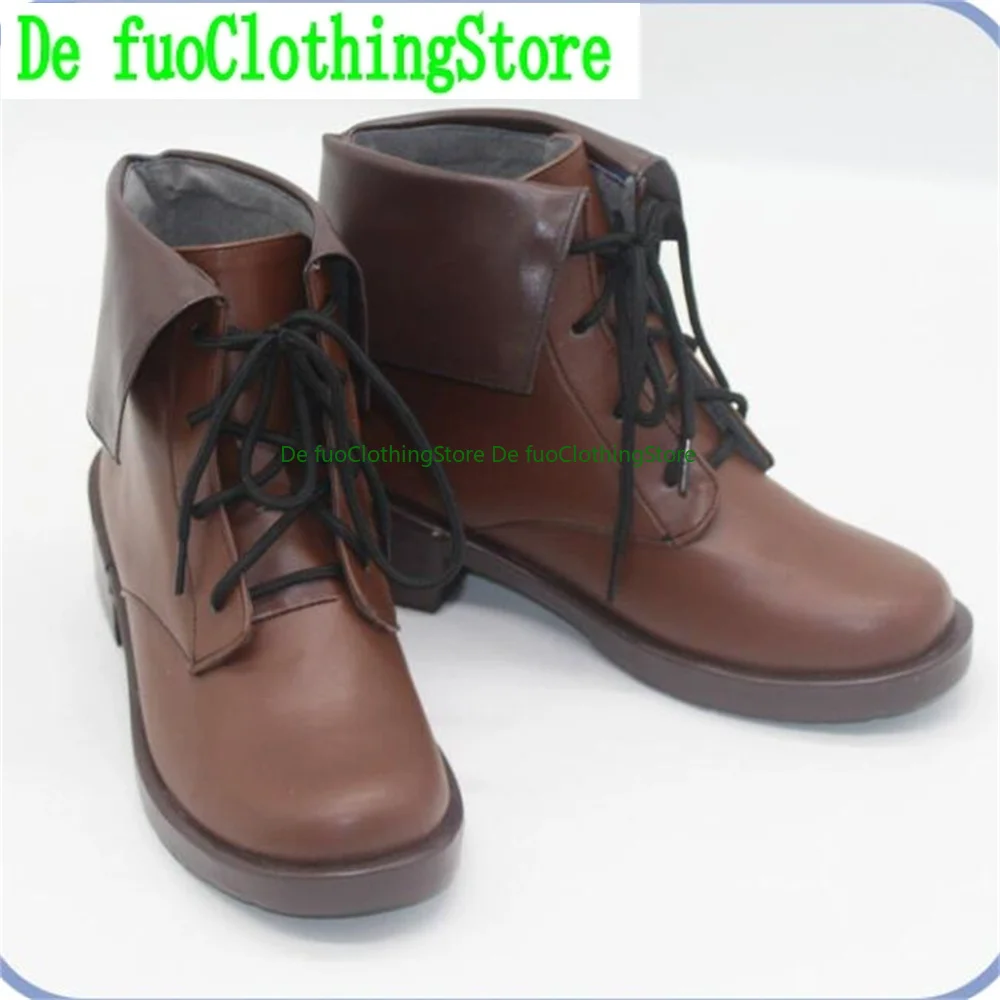 DefuoClothing Ezra Theodore Cosplay Shoes Boots Game Anime Game Role-playing Shoes and Boots Halloween Party