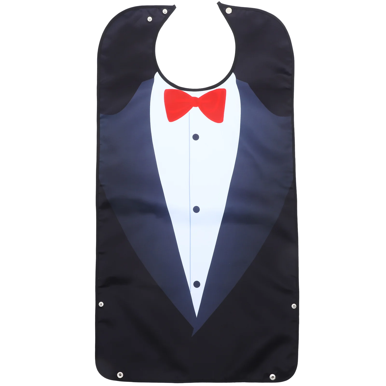 Adult Eating Bib Waterproof Reusable Adjustable Elderly Neck to Leg Bib for Seniors Men Women Daily Use Gift for Father Grandpa