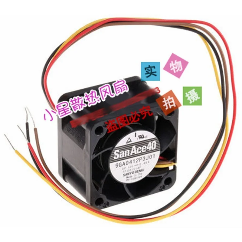

A+for 1PC 4-wire cooling fan 4028 4CM 9GA0412P3J01 12V 0.49A