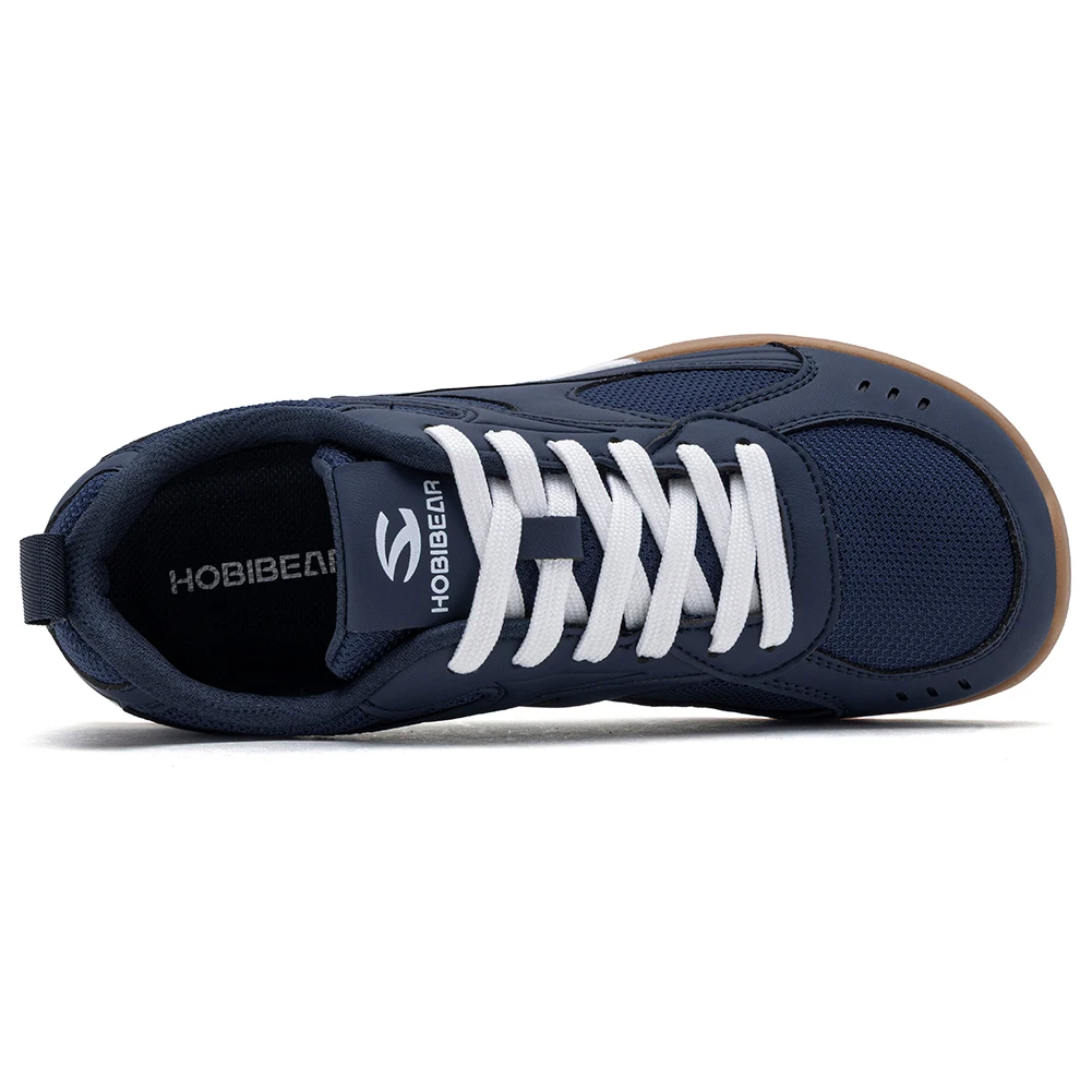 HOBIBEAR Herren-Sneaker mit breiter Zehenbox, leichte Schnür-Tennisschuhe, atmungsaktives Mesh, rutschfeste Freizeit-Wanderschuhe für Unisex – Detail 6