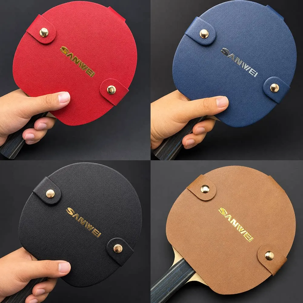 SANWEI Magnetic Table Tennis Racket Protective Clip Anti-Oxidation Ping Pong Rubber Protector Rubber Protective Film Accessories