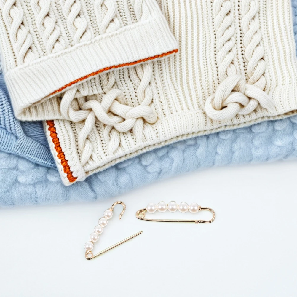 

10pcs Jeans Anti-Flash Button Waist Tightener Clip Metal Adjustable Pants Safety Pin For Clothing Skirt Diy Brooch Fastener