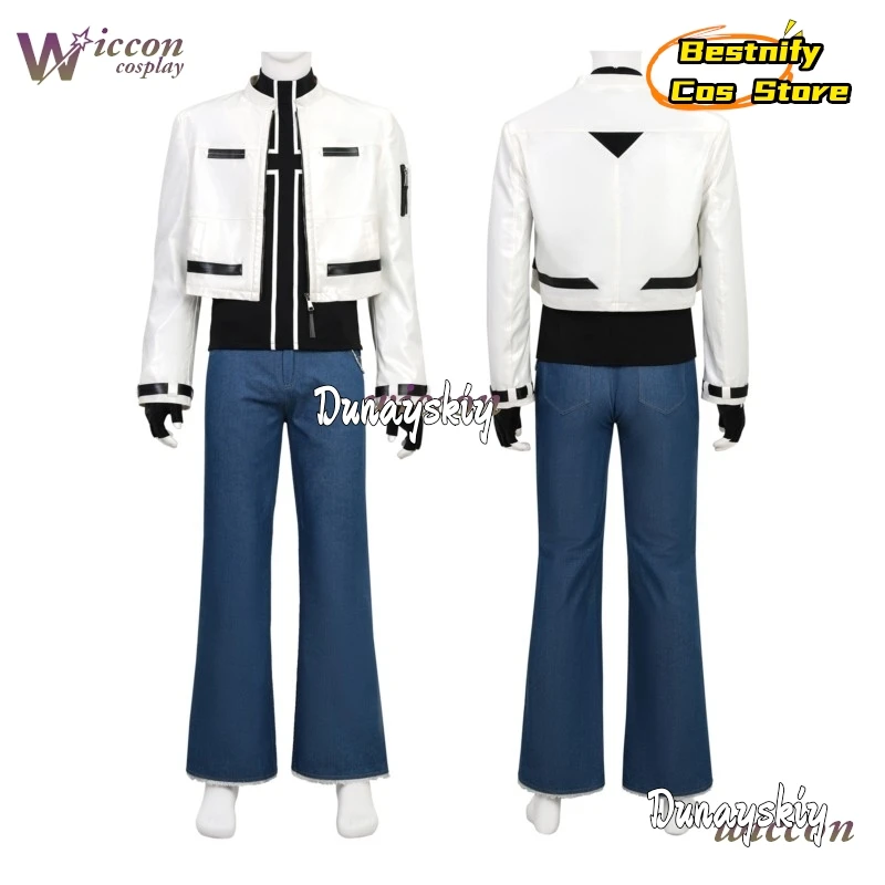 

Bestnify Cos @ Game KOF99 FFIGHTERS Kyo Kusanagi Косплей Костюм Полный комплект Топ Брюки Взрослый мужчина Одежда для ролевых игр на Хэллоуин