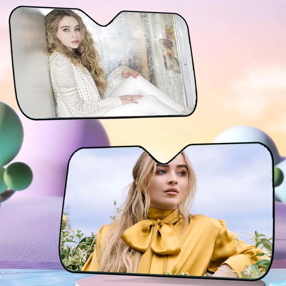 

Singer S-Sabrina-Carpenter Автомобильный солнцезащитный козырек Солнцезащитный козырек на окно автомобиля Солнцезащитный козырек на переднее лобовое стекло Капот Внутренняя передняя перегородка Солнцезащитный козырек
