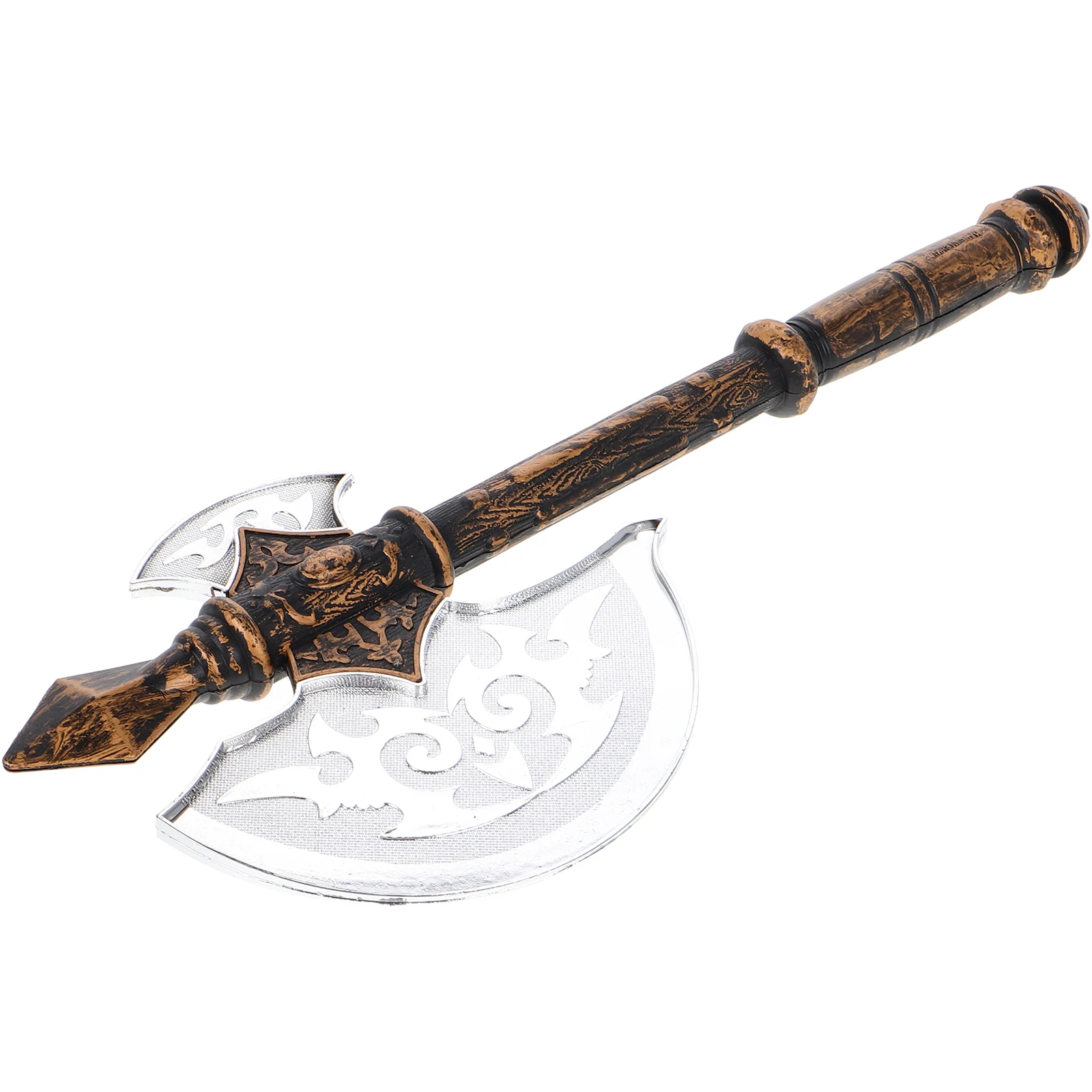

Plastic Chopper Durable Lifelike Decoration Safe Toy Stage Axe Halloween Costume Halloween Decor Cosplay Reenactment