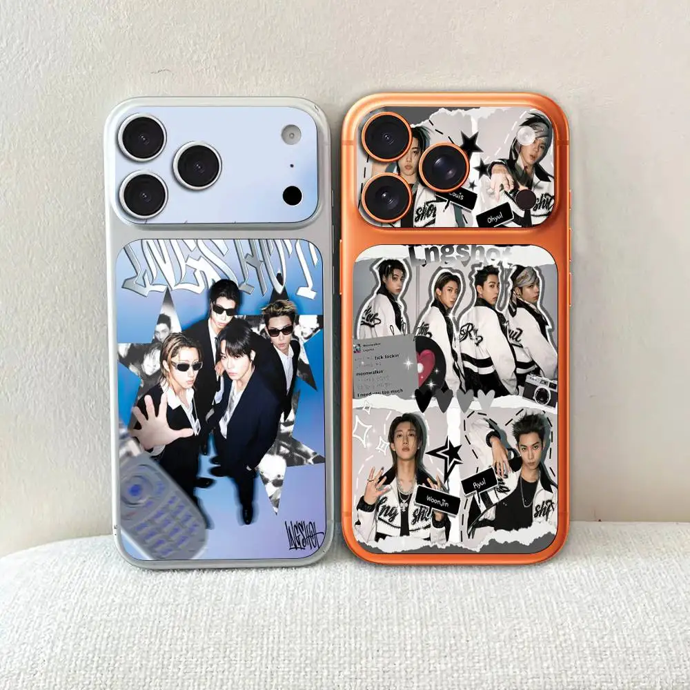 

LNGSHOT Hip-Hop Modern Style Back Decal Sticker Protective Wrap Skin For IPhone 17 Pro 17 Pro Max
