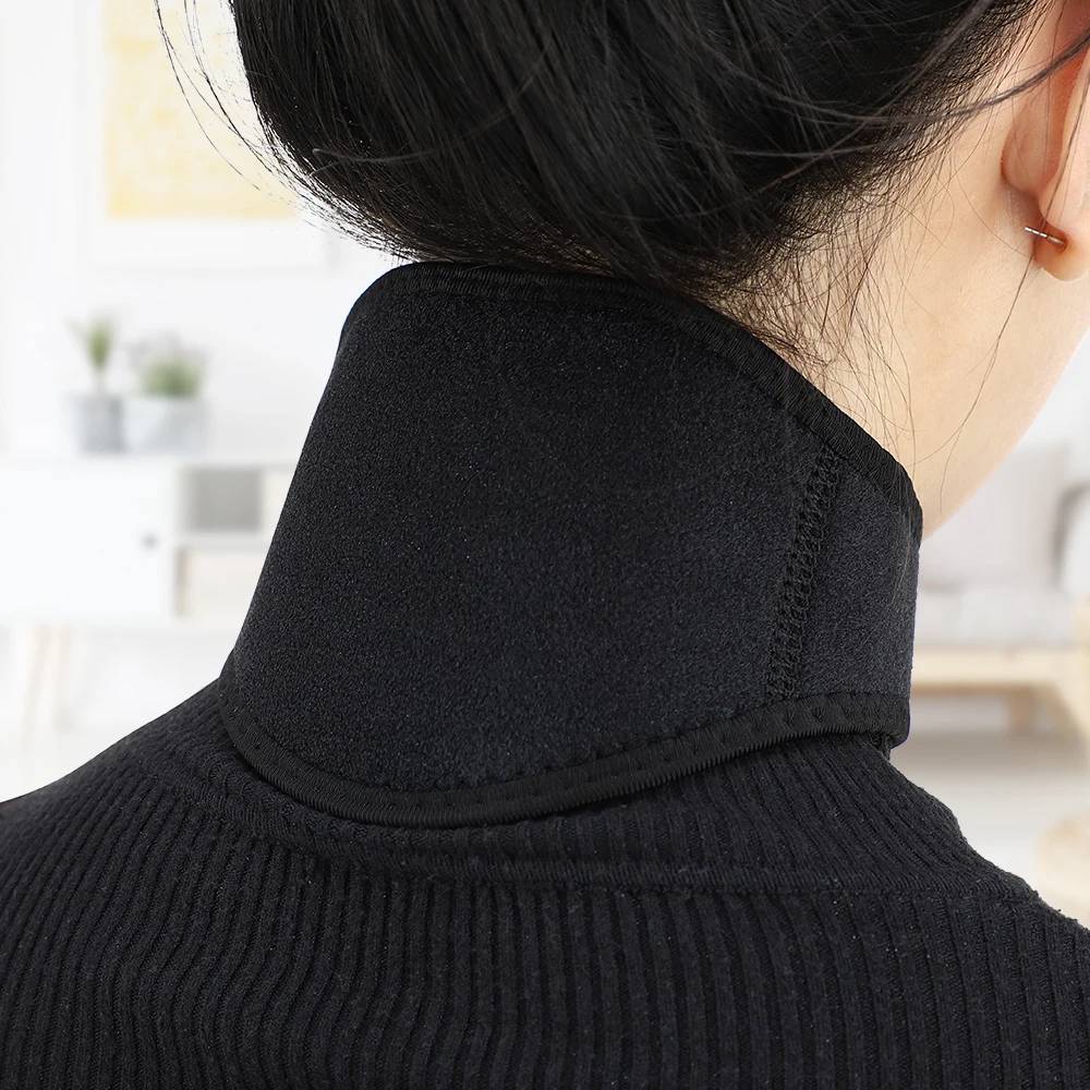Abrazadera de turmalina autocalentable para el cuello, imanes de terapia, cinturón de soporte, banda de protección para el cuello, productos de calentamiento de la columna Cervical, cuidado de la salud