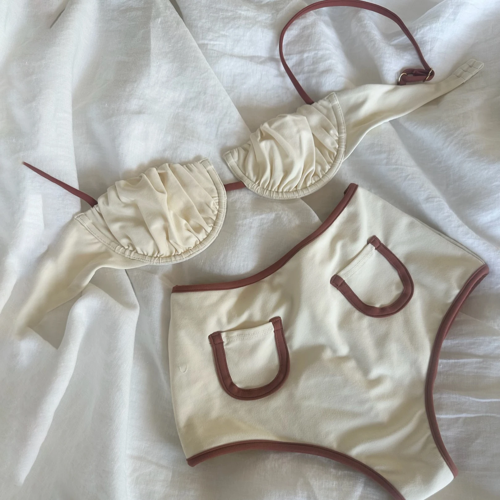 2025 Bandeau Biquini Sexy Bikin traje de baño para mujer Push Up traje de baño femenino de cintura alta trajes de baño traje de baño ropa de playa traje de baño