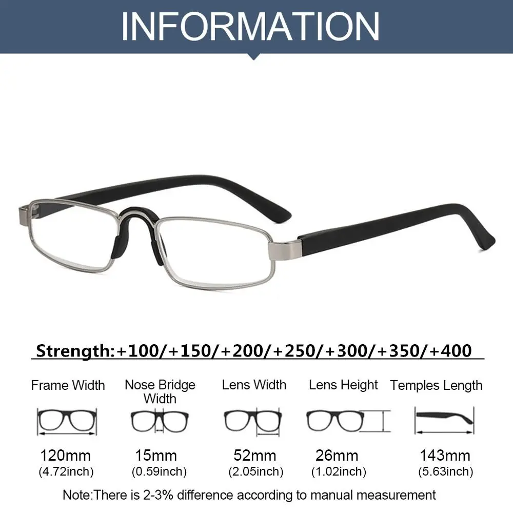 High-definition Reading Glasses Men Women Vintage Classic Frame Eye Protection Ultra Light Office Readers Eyeglasses Vision Care