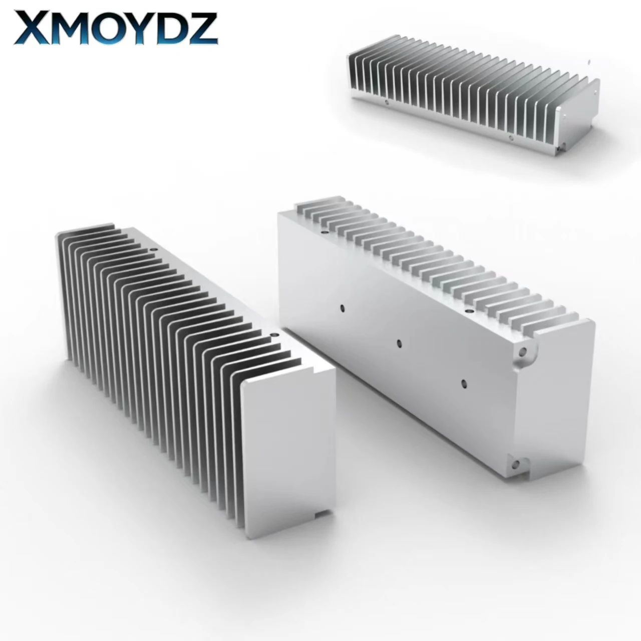 200*40*68mm Silver Anodized Ultrathick All Aluminum Heat Sink Radiator High Quality DIY Audio Power Amp Chassis Cooling Heatsink