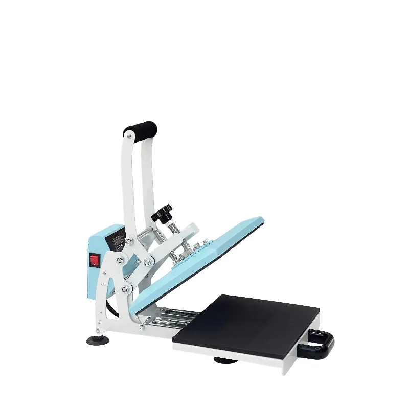 【Best-selling】A4 Clamshell Manual Pull-Out Heat Press Machine For T-Shirts, Fabrics & HTV Transfers