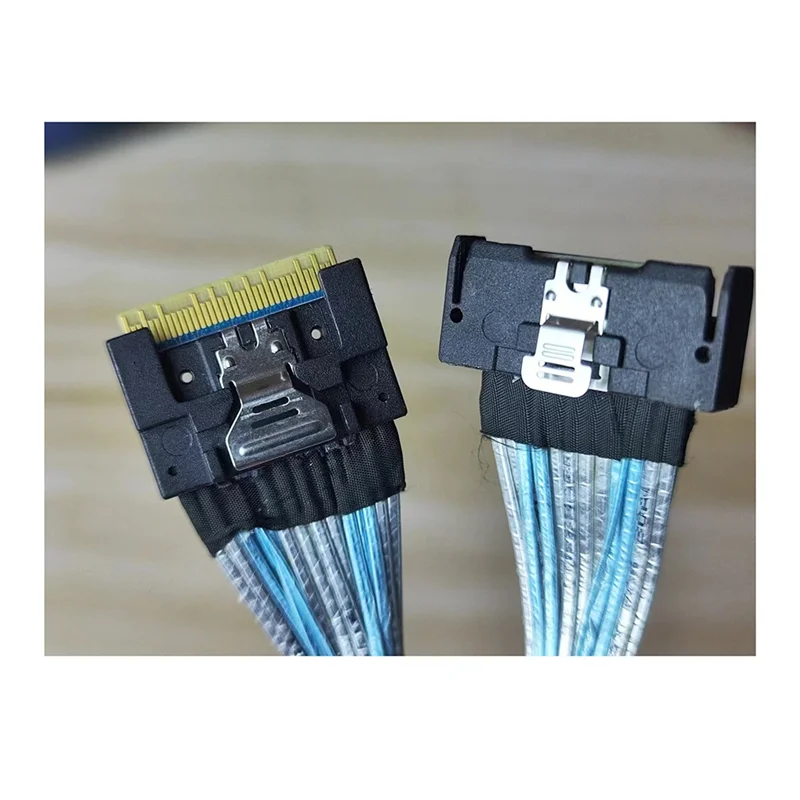 

New-Slimline SAS MCIO SFF-8654 8I To Standard 8654 8X NVME Connection Data Cable