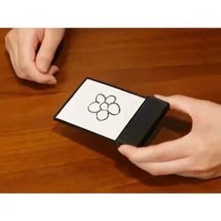 Flick! Whiteboard by Tejinaya Magic Tricks Draw on Whiteboard Change Instantly Magia Close Up Illusions Gimmicks Mentalism Props