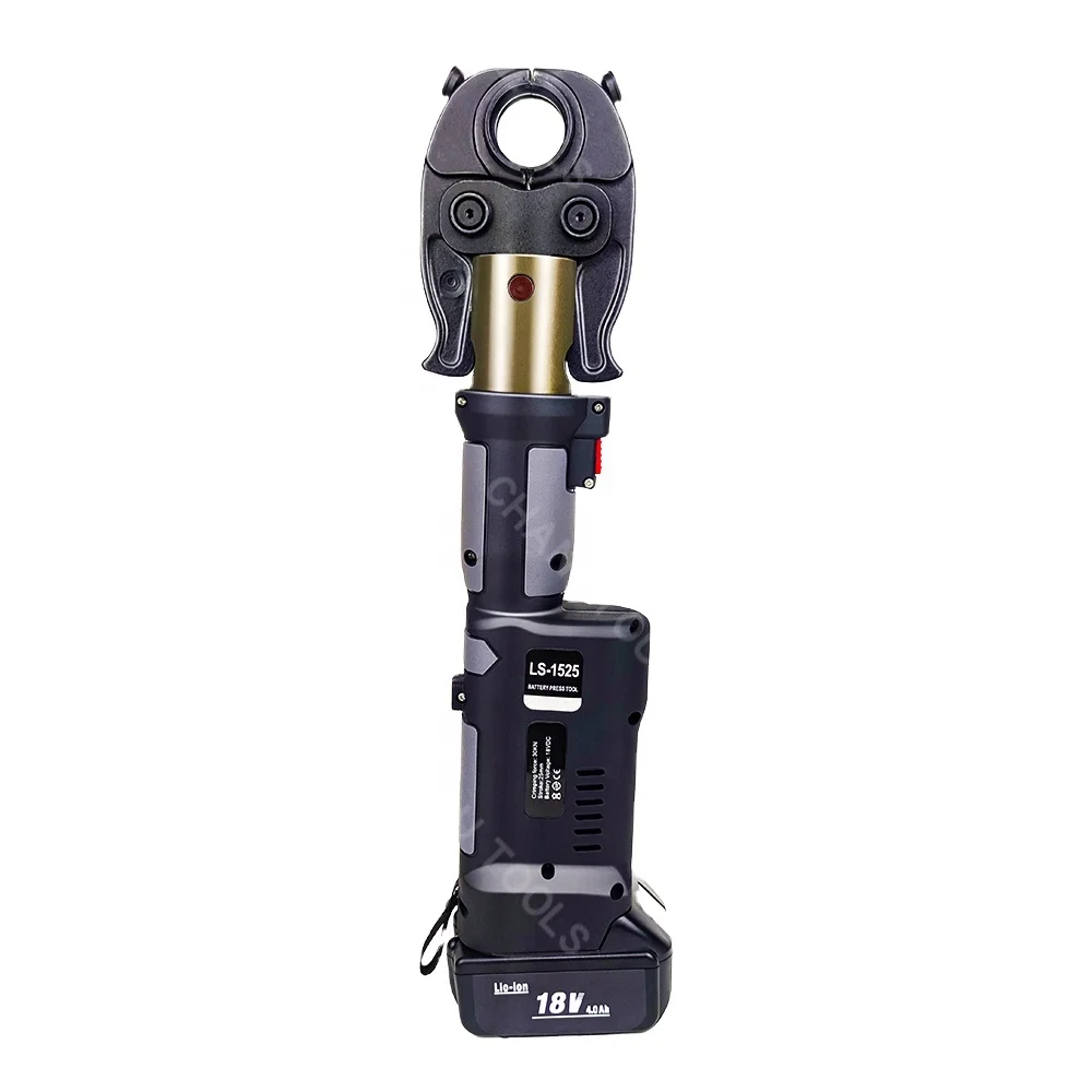 

LS-1525 Battery-Powered Hydraulic Pipe Crimping Tools Copper and PEX Pipe Plumbing Press Tools