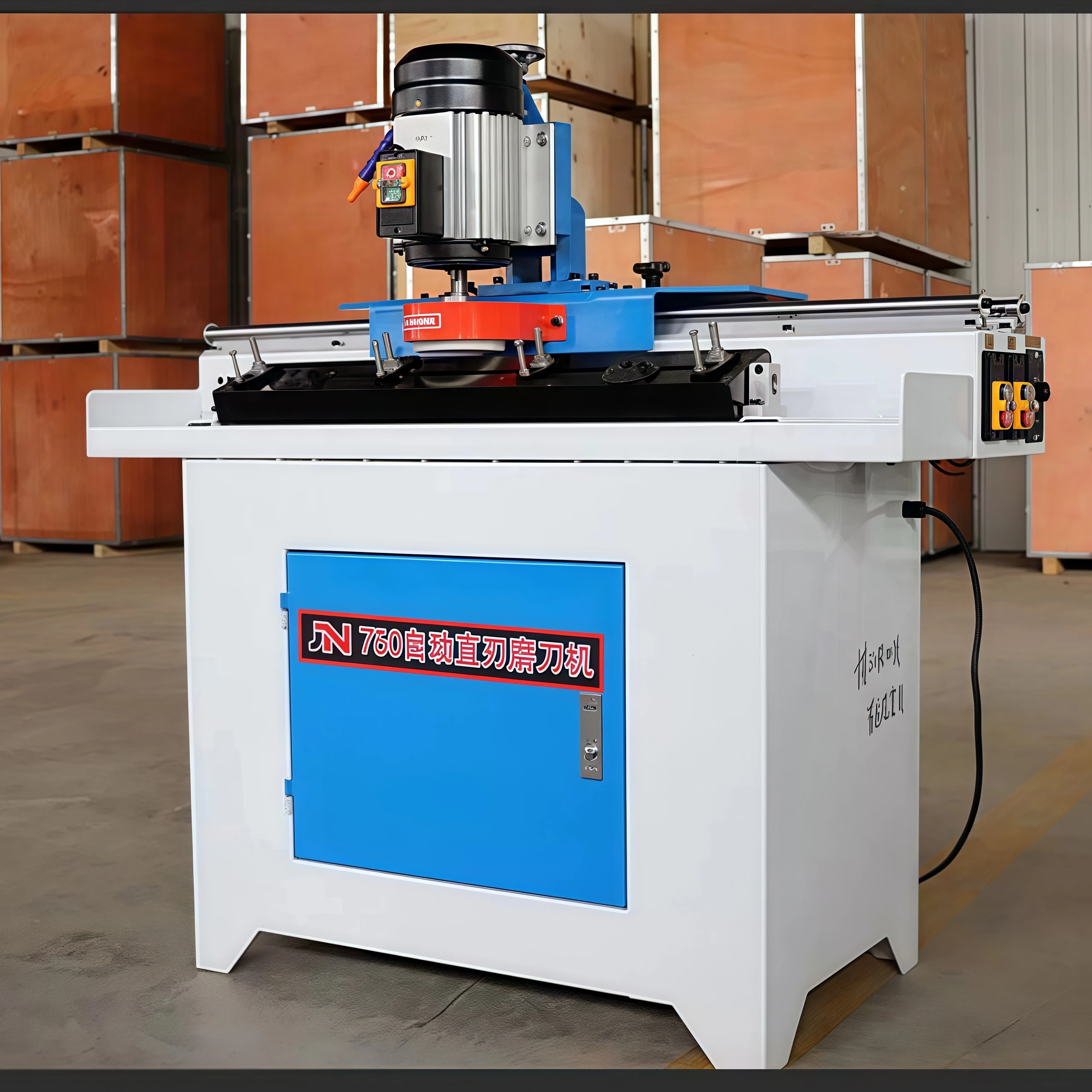 Industrial Electric Automatic Grinder Efficient Knife Sharpener Plastic Crusher/Shredder Blade Machine Motor Metal Polishing