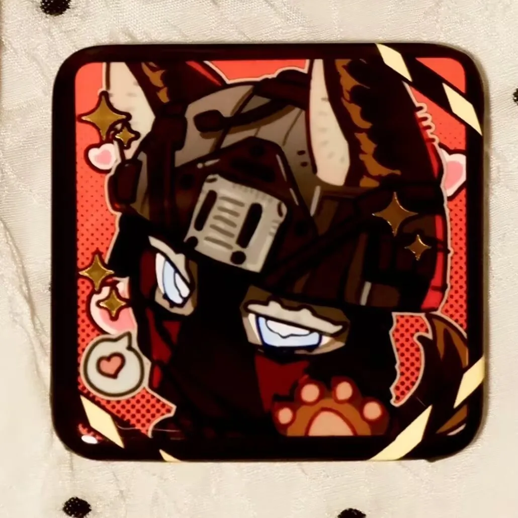 콜 오브 듀티 키건 고스트 코니그 코스프레 배지 틴 브로치 애니메이션 밀릿