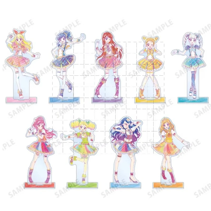 Game Acrylic Stand Doll Anime Sumire Kaede Mizuki Ichigo Akayi Ran Figure Model Plate Cosplay Toy for Gift