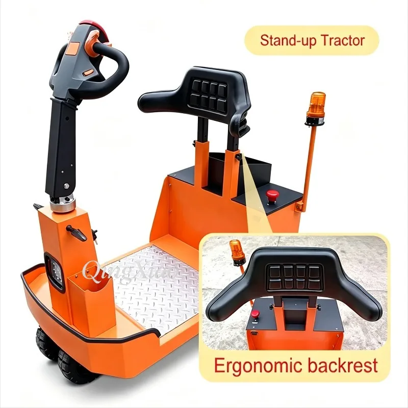 Custom Hydraulic Lifting Stand On Electric Tractor Suitable 1.5T 2T For Goods Transfer Operations In Factories And Warehouses