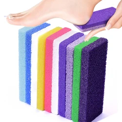 1PCS Foot Pumice Stone Sponge File Scrubber Foot File Callus Dead Skin Remover Professional Pedicure Exfoliator Tool Foot Clean