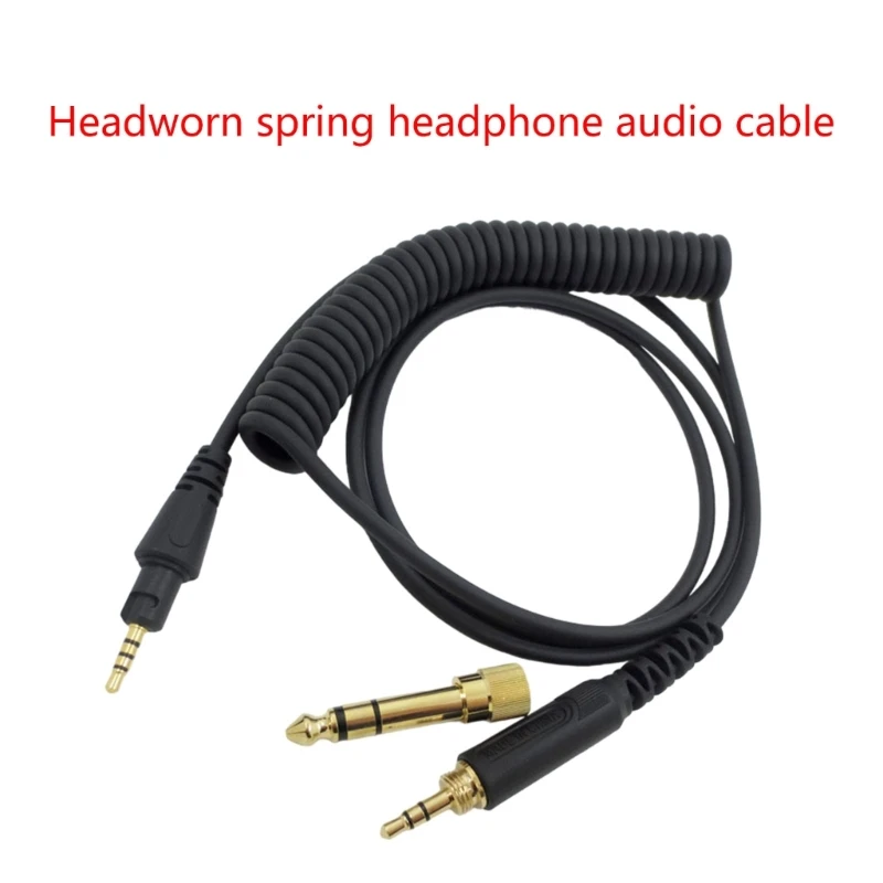 

Music Cable for HDJ-CUE1 X7 X7 Gamings Headsets Headphones Cable Original Gold Platings Earphone Cable