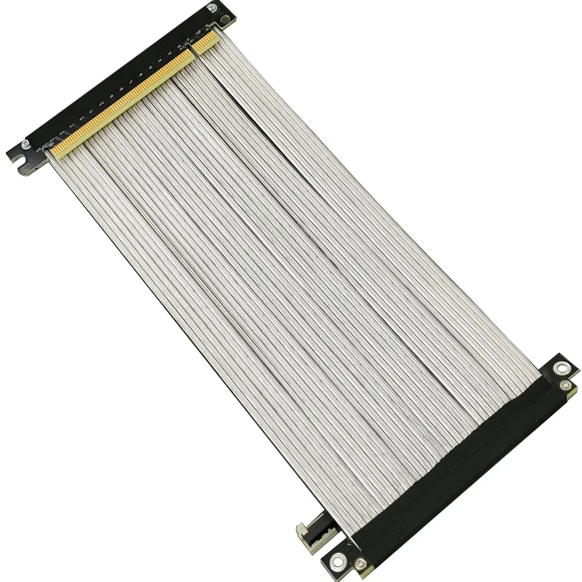 PCIe 4.0 X16 Riser Cable for RTX3090 RX6800xt Graphics Cards ITX A4 PC Case PCIE4.0 16x Double Reverse Extension Flexible cable