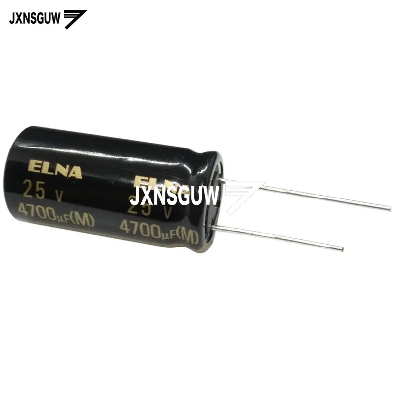 

10PCS Original ELNA RA3 25V4700UF 16X31.5MM audio Aluminum electrolytic capacitor 4700uF/25V 85 degrees 25v 4700uF ra3