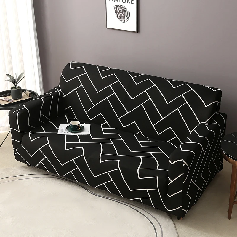 Milk silk elastic sofa cover, universal for all seasons, simple and high-end, non-slip, all-inclusive, universal protection cove
